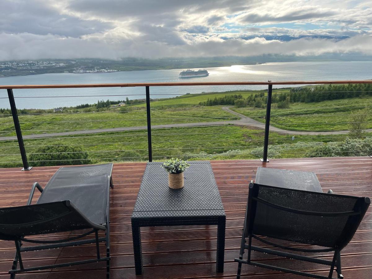 Akureyri - Cabin With An Amazing View Villa Kültér fotó