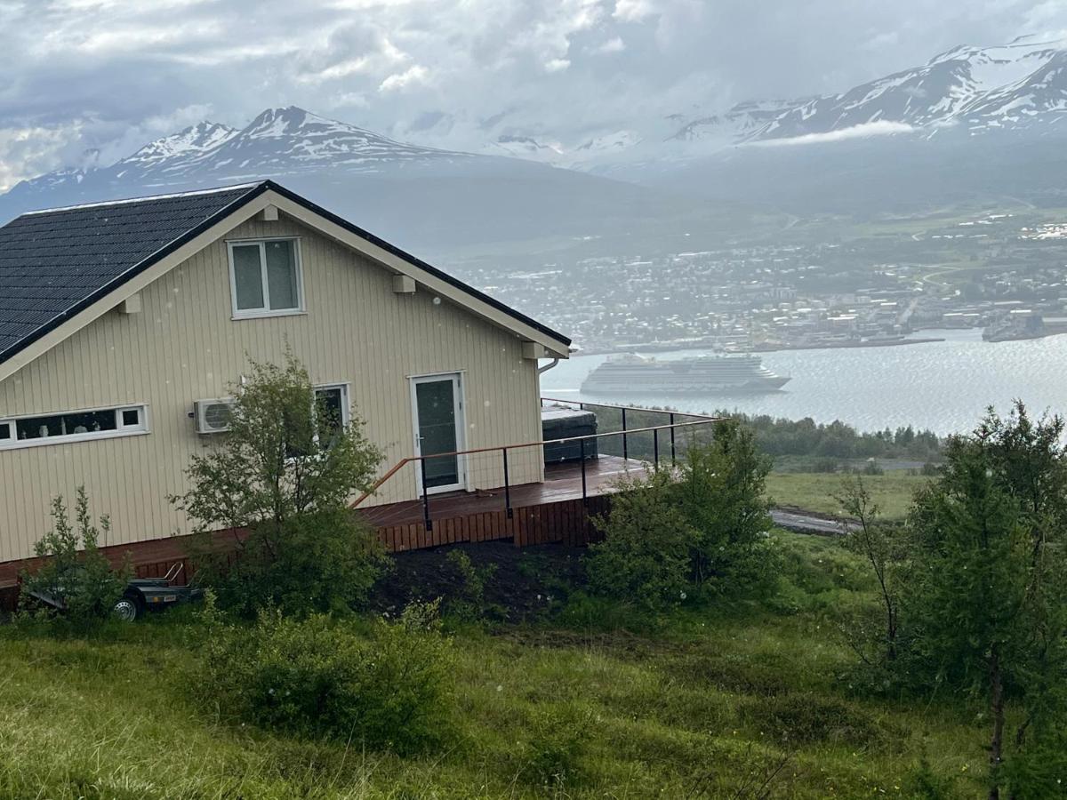 Akureyri - Cabin With An Amazing View Villa Kültér fotó